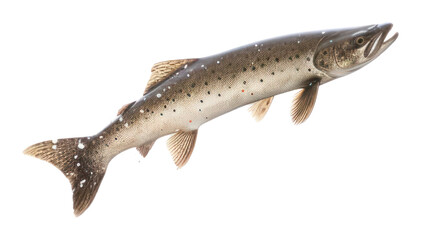 Sticker - PNG Trout animal fish splashing.