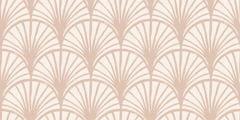 trendy aesthetic abstract seamless pattern with geometric print. minimalistic organic brush stroke, 