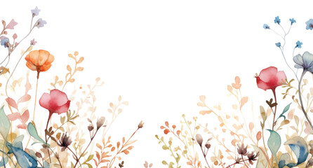 Poster - PNG Flower pattern plant backgrounds.