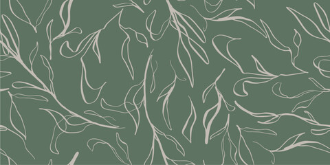 Botanical pattern illustration floral graphic
