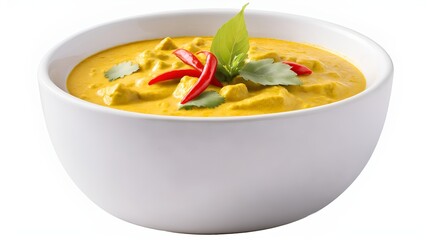 Wall Mural - yellow curry sauce. 