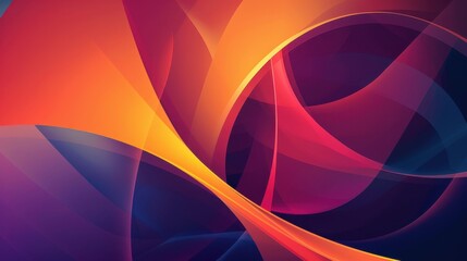 Wall Mural - Abstract color geometry composition background for design, covers, advertising, templates, banners and posters. Generative AI illustration