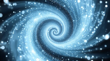 Wall Mural - the dna molecule helix spiral on blue. medical science, genetic biotechnology, chemistry biology, ge