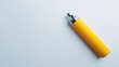 © Rizvan - Modern smoking device in yellow on white background for vaping and nicotine viewed from above