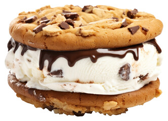 Sticker - PNG Dessert cookie cream food.