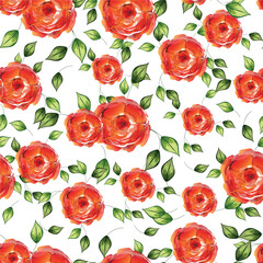 Sticker - Floral background_110106877