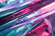 © Martin - Close-up of holographic foil featuring rainbow iridescence for a striking and futuristic look