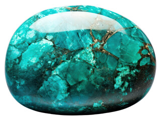 Wall Mural - PNG Turquoise gemstone jewelry emerald.