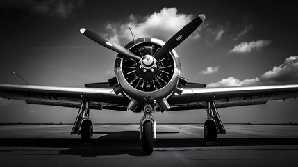 Carpenter s plane in monochrome