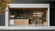 © Sky Layer - minimal coffee shop