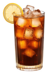 Poster - PNG Cocktail drink glass soda.