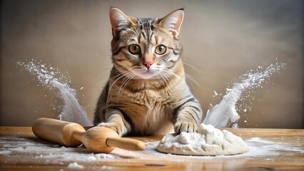 Flour Power: A Whiskers-Worthy Baking Adventure  Generative AI