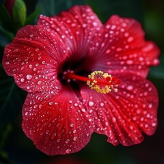 Sticker - Exotic Hibiscus Blossom