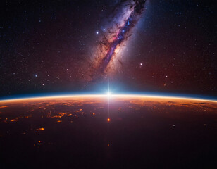 Wall Mural - deep space and the universe