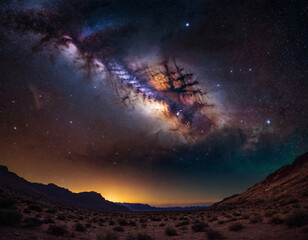 Wall Mural - Deep Space and the universe