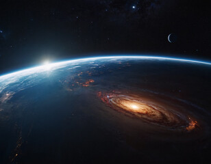 Wall Mural - deep space and the universe