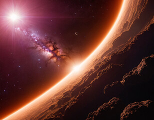 Wall Mural - deep space and the universe