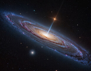 Wall Mural - deep space and the universe