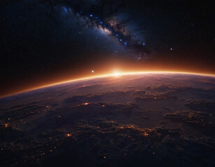 Wall Mural - deep space and the universe