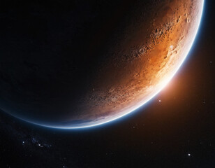 Wall Mural - deep space and the universe