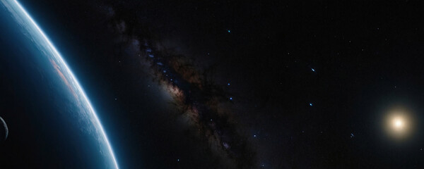 Wall Mural - deep space and the universe