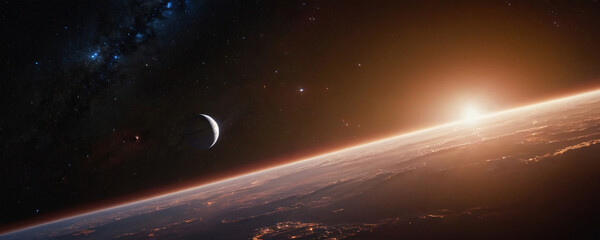 Wall Mural - deep space and the universe