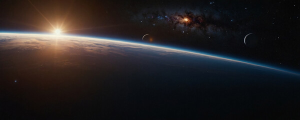 Wall Mural - deep space and the universe