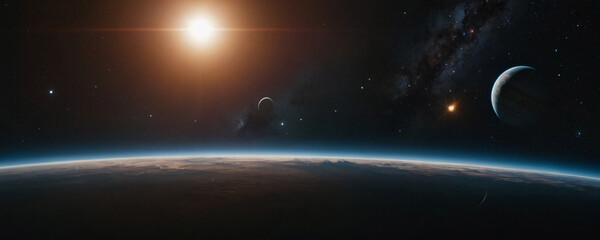 Wall Mural - deep space and the universe