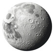 © Rawpixel.com - PNG Astronomy moon space monochrome.