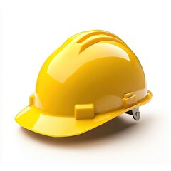 Yellow construction hard hat