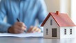 © SynthArt Studio - Homeowner and agent reviewing property insurance assessment report, property insurance, report review