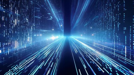Digital Highway - A Futuristic Journey Into The World of Data