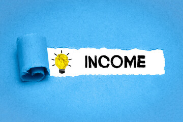 Wall Mural - Income	
