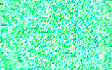 Wall Mural - Light Blue, Green vector template with rhombus.