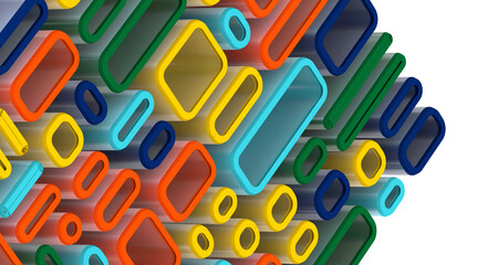 Fototapete - Abstract Low-Poly background. triangulated texture. Design 3d. Polygonal geometrical pattern. Triangular modern style