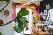 © Bethany Birnie/Stocksy - Artist Painting Mural in Workspace