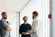 © Studio Firma/Stocksy - Office talks