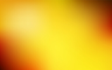 Wall Mural - Light orange vector gradient blur pattern.