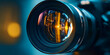 © Rizwan - Close-Up of Camera Lens with Blurred Focus Highlighting Bokeh Effect