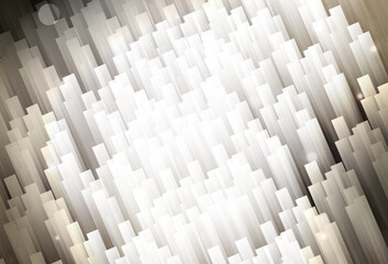 Wall Mural - Light Gray vector template with repeated sticks.