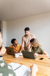 © Nuria Seguí/Stocksy - Entrepreneurs Working On Laptop Together