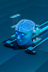 Ai head construction