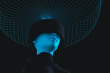 © Marcos Osorio/Stocksy - Humanoid connected to big data network