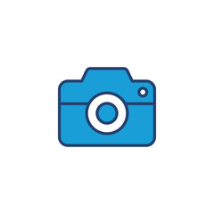 Wall Mural - Camera icon vector. photo camera icon. camera photography icon.