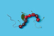 © Yaroslav Danylchenko/Stocksy - Bunch of juicy seasonal berries connected with jewellery necklace