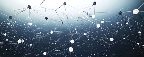 Data Encryption and Transmission Digital Background
