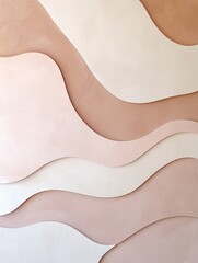 Wall Mural - abstract textured background with soft organic shapes