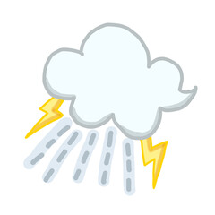 thunder lightning