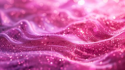 Wall Mural - a pink background with glitter