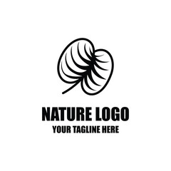 Wall Mural - Modern nature logo design